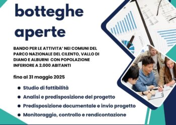 Confesercenti Vallo di Diano informa: Botteghe aperte, nei comuni del Parco con popolazione inferiore a 2.000 abitanti