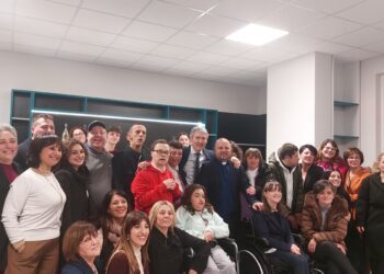 “Tutto a metà” per l’inaugurazione del Centro Pastorale a Montesano. Nella struttura nasce anche il “bar inclusivo”