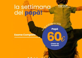 In occasione della Festa del Papà al Centro Biochimica un check-up salute per tutti gli uomini