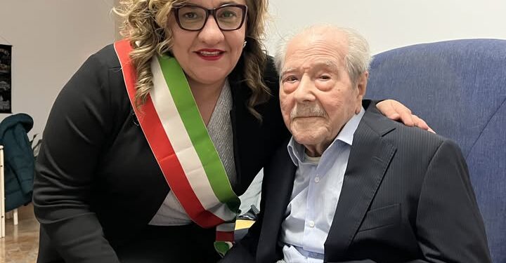 Padula festeggia i 104 anni di Gaetano Giordano, per tutti “Zio Tanino”