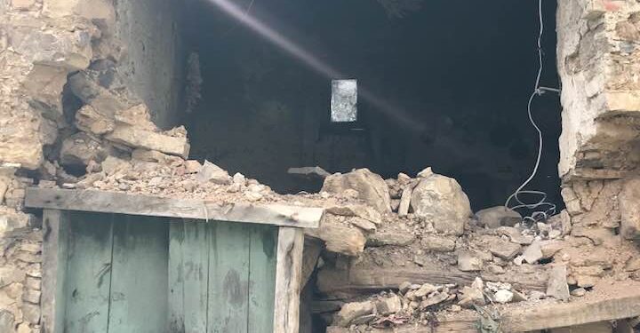 Crollo abitazione a Roscigno Vecchia: emergono numerose nuove criticità riscontrate dai Vigili del Fuoco