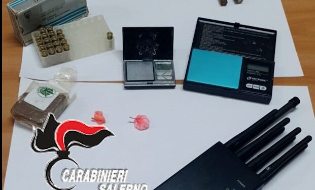 Detenzione di stupefacenti: arrestato un 34enne a Baronissi