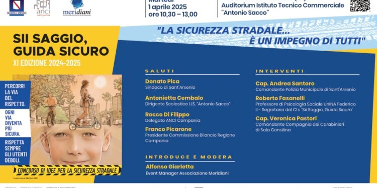 Al “Sacco” di Sant’Arsenio, tappa del progetto “Sii saggio, Guida sicuro”