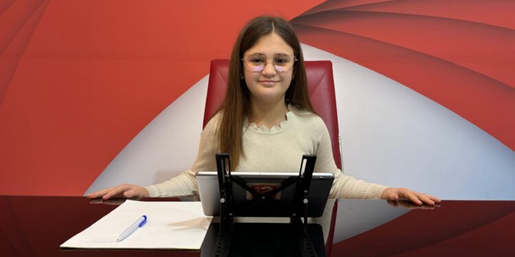 Appuntamento a stasera con Italia2kidz: in studio la “mini-giornalista” Mikaela