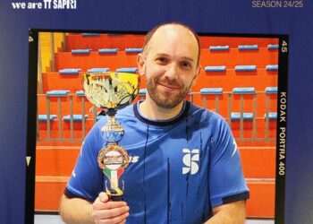 Il pongista saprese Giuseppe Lombardi conquista l’argento al Torneo Open di Spezzano Albanese