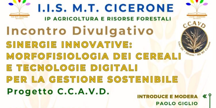 Al “Cicerone” un incontro sul progetto: “Sinergie innovative: morfofisiologia dei cereali e tecnologie digitali per la gestione sostenibile”