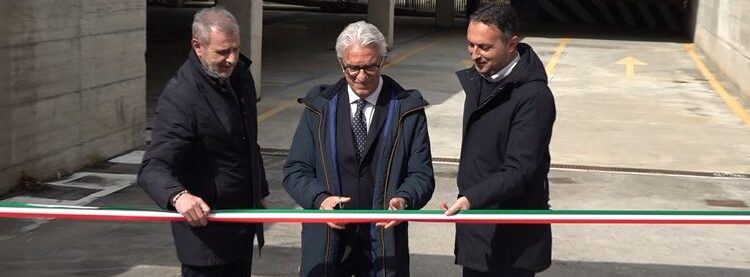 Inaugurato il nuovo parcheggio a Salerno in Via dei Greci