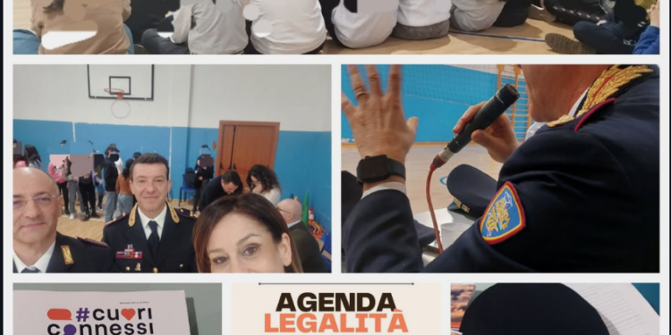 La polizia incontra gli studenti di Tito nel progetto “Agenda della legalità”