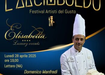 Al pasticciere di Teggiano, Domenico Manfredi, 3 pennelli nella Guida de L’Arcimboldo