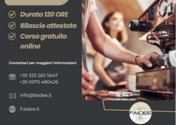Confesercenti Vallo di Diano informa: aperte le iscrizioni al Corso SMA-SAB