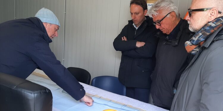 Salerno, sopralluoghi del sindaco Napoli nei cantieri della città