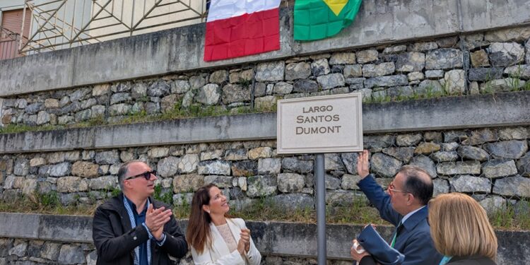 Lauria dedica un largo alla città brasiliana di Santos Dumont: simbolo della diaspora e dei legami storici
