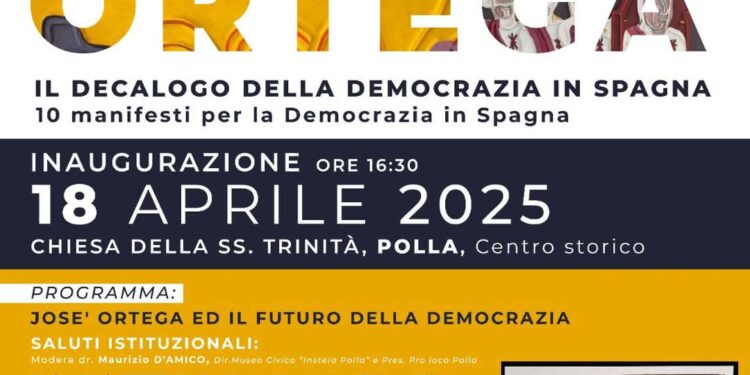 A Polla l’inaugurazione della mostra dedicata all’artista José Ortega