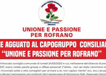 Tensione politica a Rofrano. La minoranza accusa: “Il sindaco ha aggredito il capogruppo consiliare”