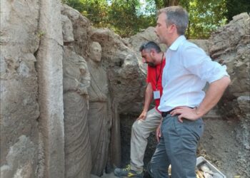 Pompei. Per la prima volta viene alla luce un rilievo funebre di dimensioni reali