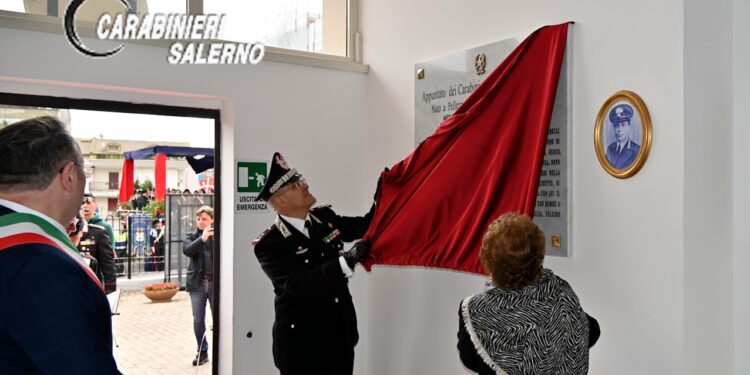 Inaugurata la nuova caserma dei carabinieri di Pellezzano intitolata all’appuntato Sabato De Vita