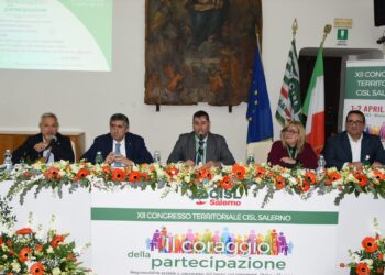 Ha preso il via il XII Congresso della Cisl Salerno: sindacato e territorio tra sfide e cambiamento