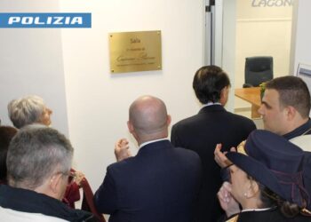 Polizia Stradale di Lagonegro: intitolata la sala riunioni al Comandante Picone, morto in servizio