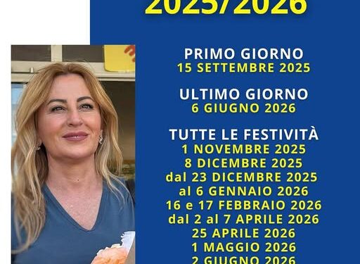Campania, approvato il nuovo Calendario scolastico 2025/2026: si torna in aula il 15 settembre