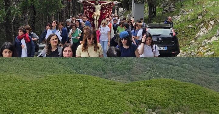 Basilicata in festa: a Viggiano la Madonna Nera torna sul Sacro Monte, a Brienza si apre l’Anno Giubilare con il Crocifisso