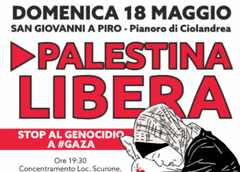 In marcia per la pace a San Giovanni a Piro: “Stop al genocidio a Gaza”