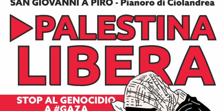 In marcia per la pace a San Giovanni a Piro: “Stop al genocidio a Gaza”