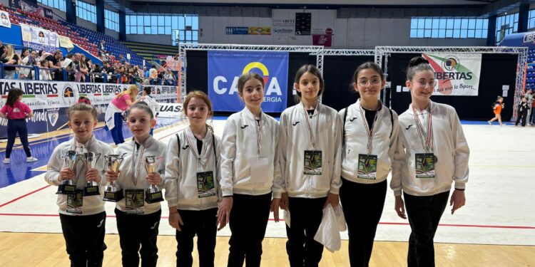 Pioggia di podi per la Danza e Ginnastica Kodokan alle Finali Nazionali Libertas di ginnastica ritmica