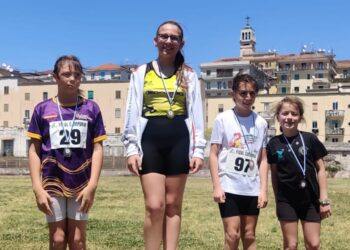Atletica leggera: la Podistica Pollese brilla alle gare regionali esordienti con 4 medaglie