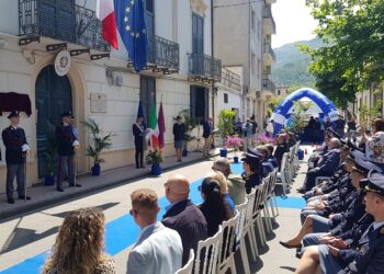 Intitolata all’agente Giuseppe Russo la sede della Polizia stradale di Sapri