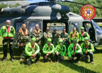 Soccorso Alpino Basilicata e Aeronautica Militare insieme a Latronico per un’esercitazione