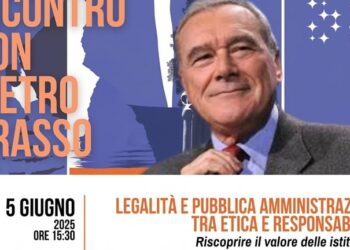 Pietro Grasso a Lagonegro per un incontro su etica e legalità nell’amministrazione pubblica