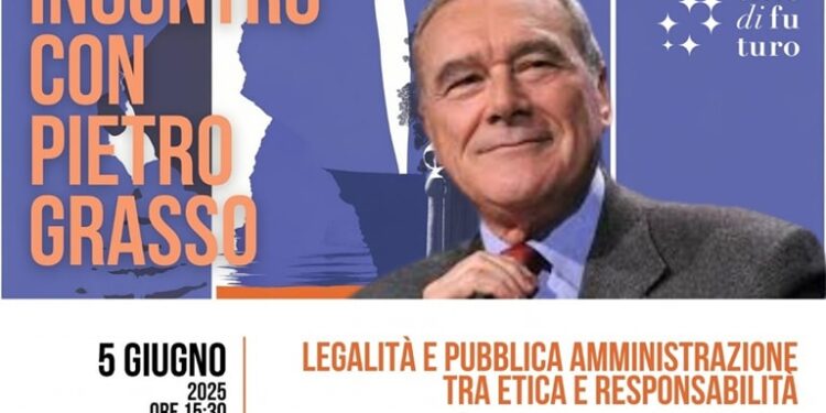 Pietro Grasso a Lagonegro per un incontro su etica e legalità nell’amministrazione pubblica