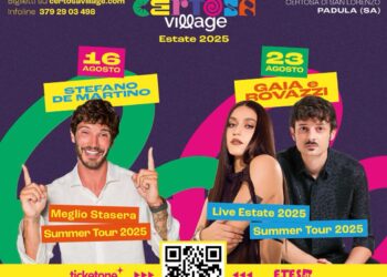 Padula, prende il via la nuova rassegna “Certosa Village”: la prima arena grandi eventi del Vallo di Diano