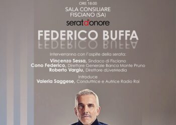 Il giornalista sportivo Federico Buffa ospite di un evento organizzato da Banca Monte Pruno e dLiveMedia