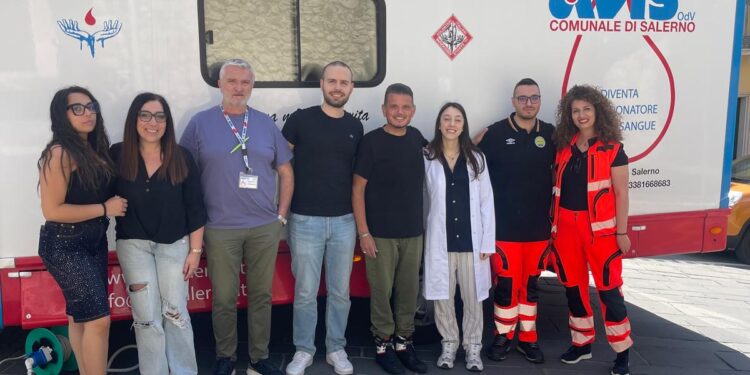 Caggiano, successo per la raccolta sangue in Piazza Lago