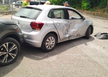 Incidente in viale del Basento a Potenza: traffico rallentato