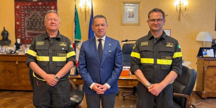 Luca Ponticelli è il nuovo Comandante dei Vigili del Fuoco di Potenza
