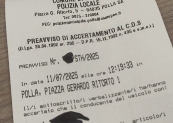Innovazione tecnologica per la Polizia locale di Polla: ecco i preavvisi digitali