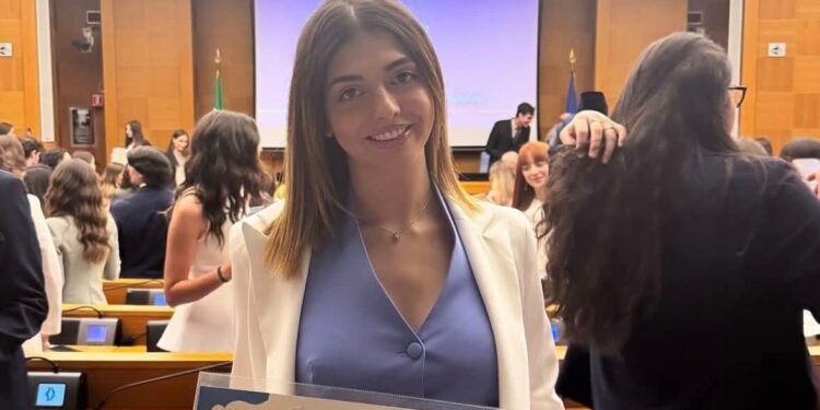 Giada Cimino tra i migliori neolaureati d’Italia: riconoscimento a Montecitorio per la giovane di Montesano sulla Marcellana