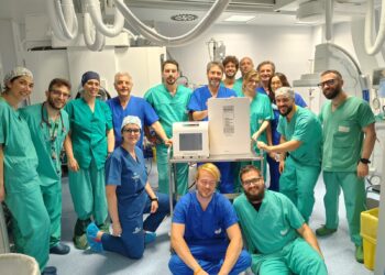 All’ospedale di Eboli eseguito un intervento di denervazione renale all’avanguardia