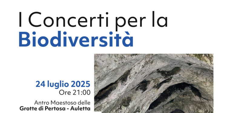 “Note nel cuore della terra”: alle Grotte di Pertosa-Auletta il debutto de “I Concerti per la Biodiversità”