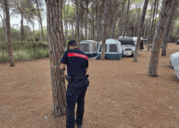 Sequestrata un’area di sosta camper abusiva a Metaponto