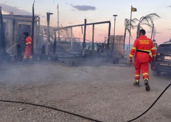 Nell’inferno di Metaponto con la protezione civile Gruppo Lucano: “Assistito a scene apocalittiche”