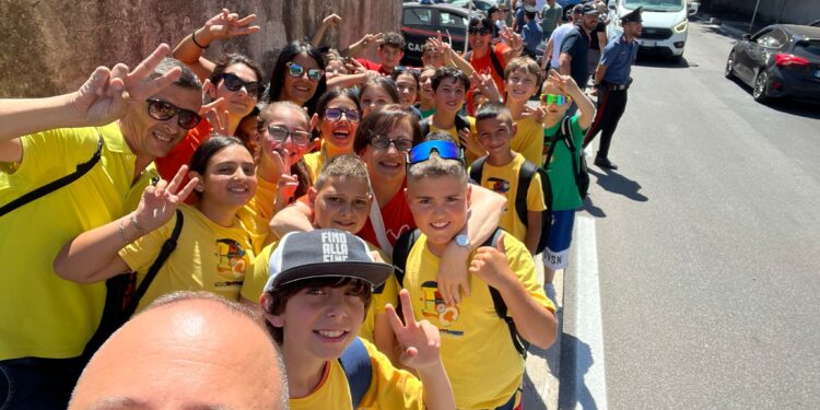 Una giornata speciale a Castel Gandolfo: i giovani di Montesano ricevono la benedizione di Papa Leone XIV