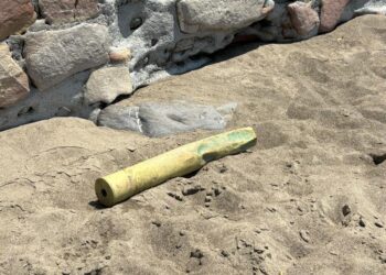 Valdianese trova un ordigno bellico nelle acque di Villammare: atteso l’arrivo degli artificieri