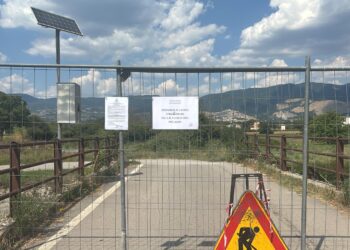 Ponte Caiazzano: chiuso a Padula un tratto del percorso alternativo