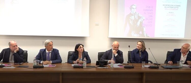 Unisa, D’Antonio si presenta: “Un rettorato tra la gente, più dialogo e attenzione ai giovani”