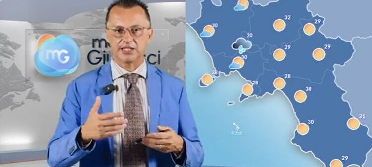 Ritorna il caldo in Campania: ma durerà poco. Le previsioni di Giuseppe Stabile