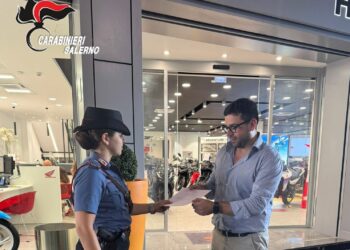 Furti nei negozi nel salernitano. Allarmi collegati al 112, iniziativa gratuita dei Carabinieri
