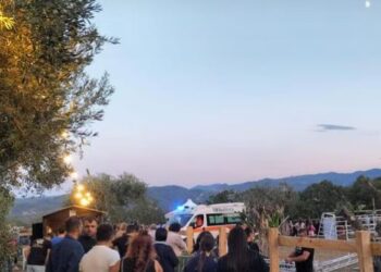 Chiaromonte, crolla traliccio durante lo Show del Cavallo Arabo: tre feriti, evento annullato
